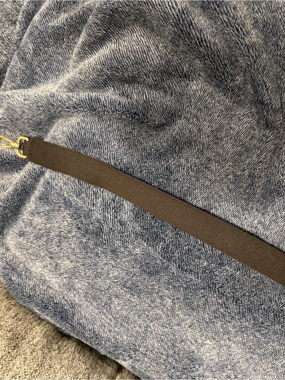 Rothy’s Black Short Purse Strap with Tan Accent - Picture 2 of 3